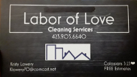 Labor of Love  Cleaning Services 