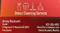 Detail cleaning service 