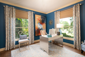 Beautifully blue Home Office
