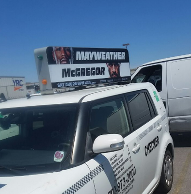 Paragon Printing Taxi Cab Toppers